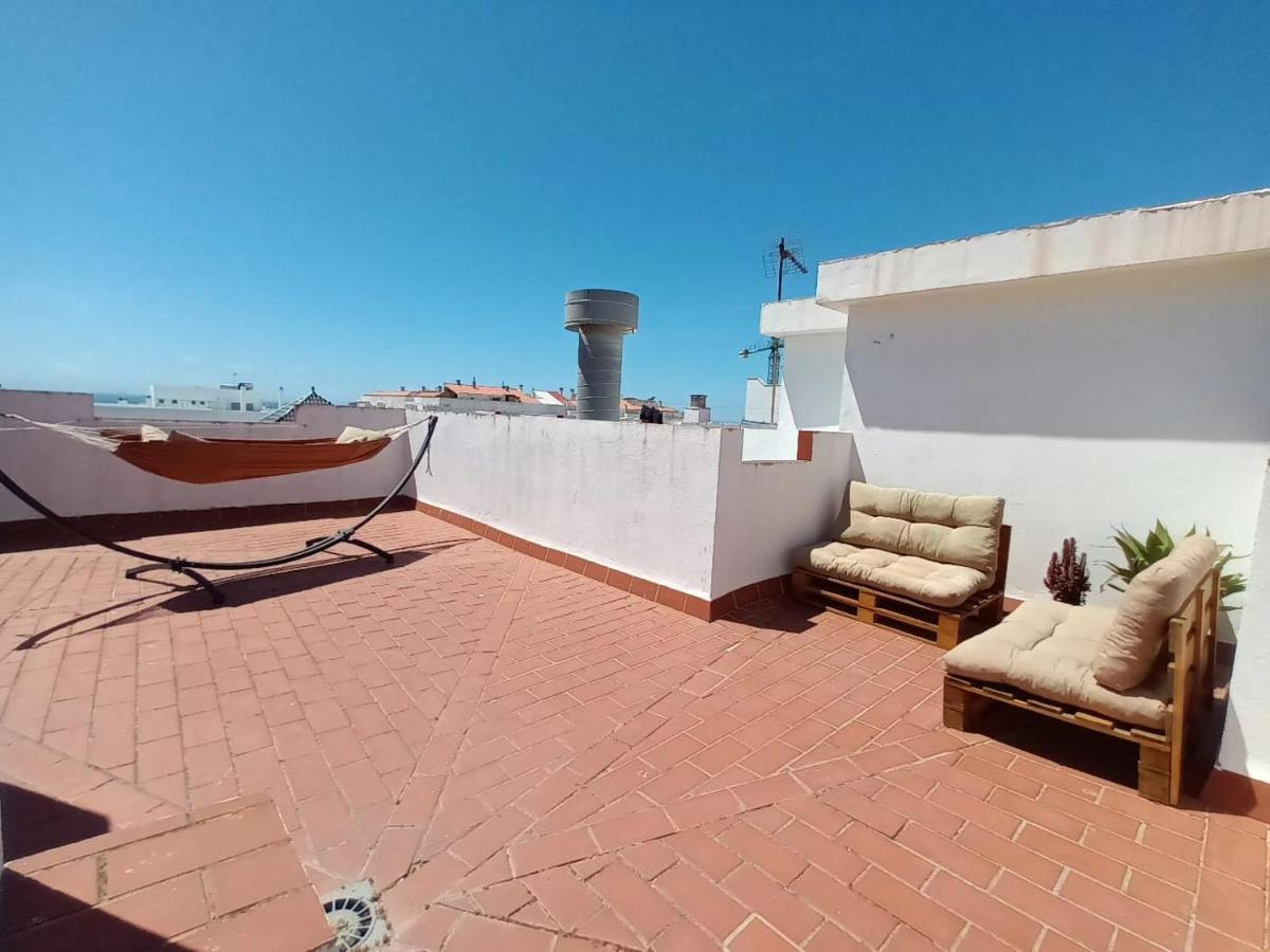 Cozy Central Studio With Terrace Tarifa Exterior photo